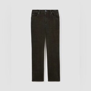 EUC - Eileen Fisher Cotton Tencel Stretch Corduroy Pants - size 6P - brown